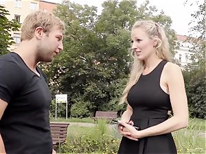 bi-otches ABROAD - scorching hookup with German ash-blonde tourist
